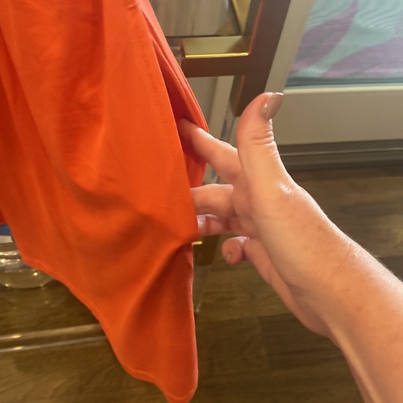 NWT!!! Soma coral drawstring dress - Picture 4 of 5